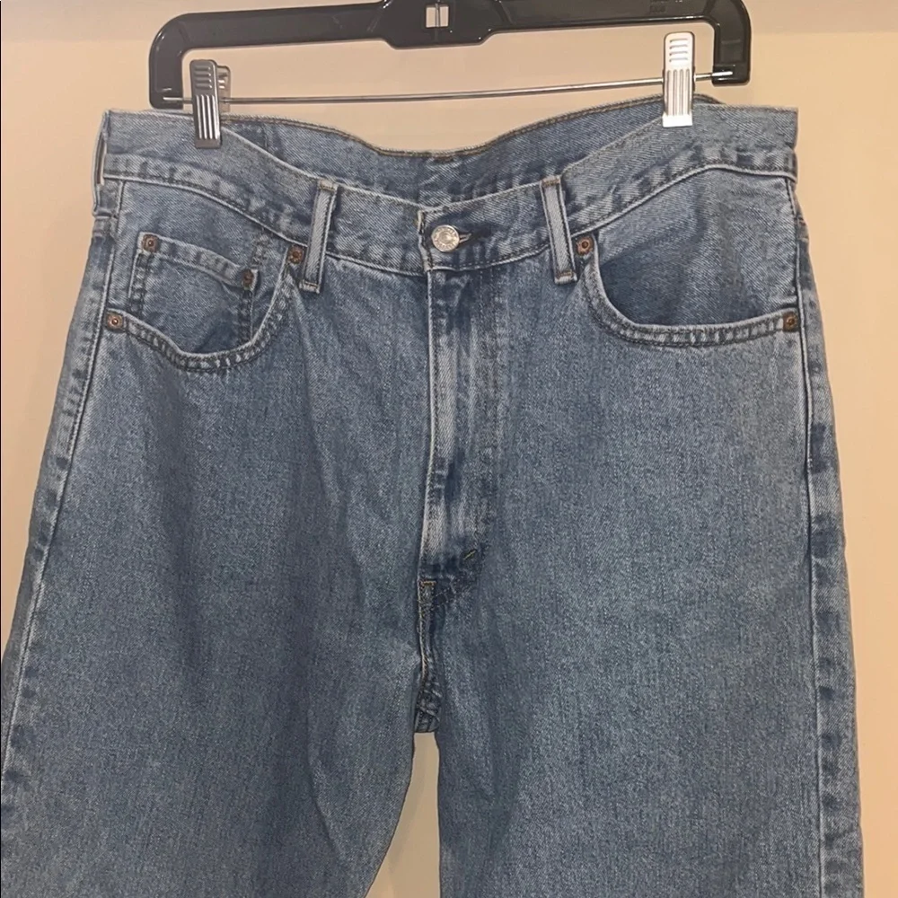 Levi's Men's Blue Jeans 550 size 36W 30L preowned